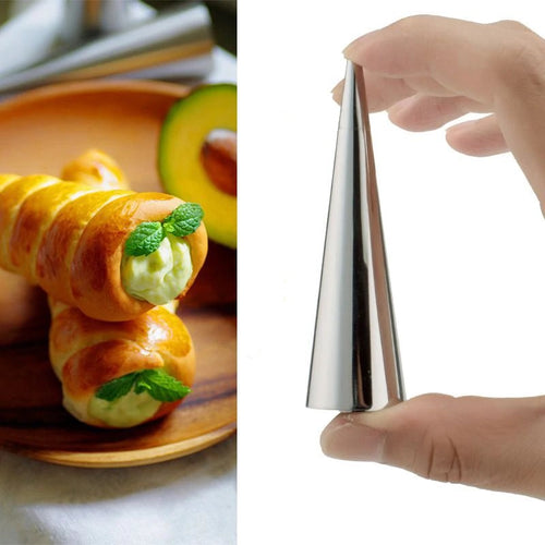 5-Piece Stainless Steel Baking Cones
