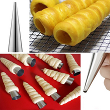 Load image into Gallery viewer, 5-Piece Stainless Steel Baking Cones